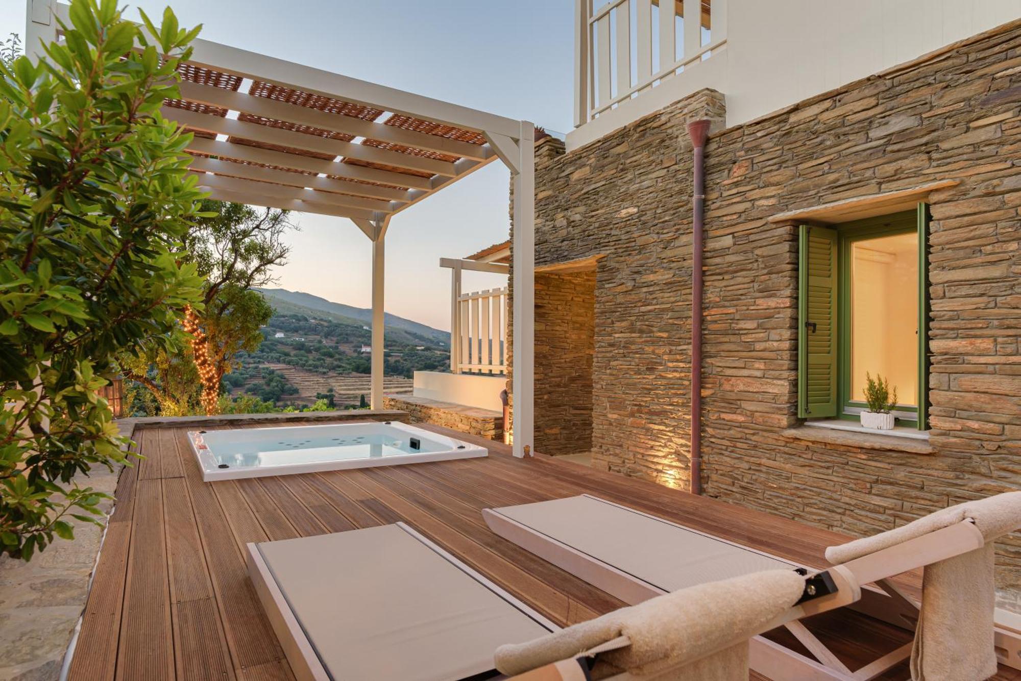 Casa Di Fiori Andros Suites Buitenkant foto